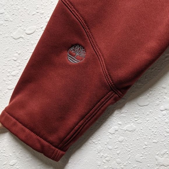 XL Timberland Pullover w/Zipper and Thumb Holes - Picture 5 of 6